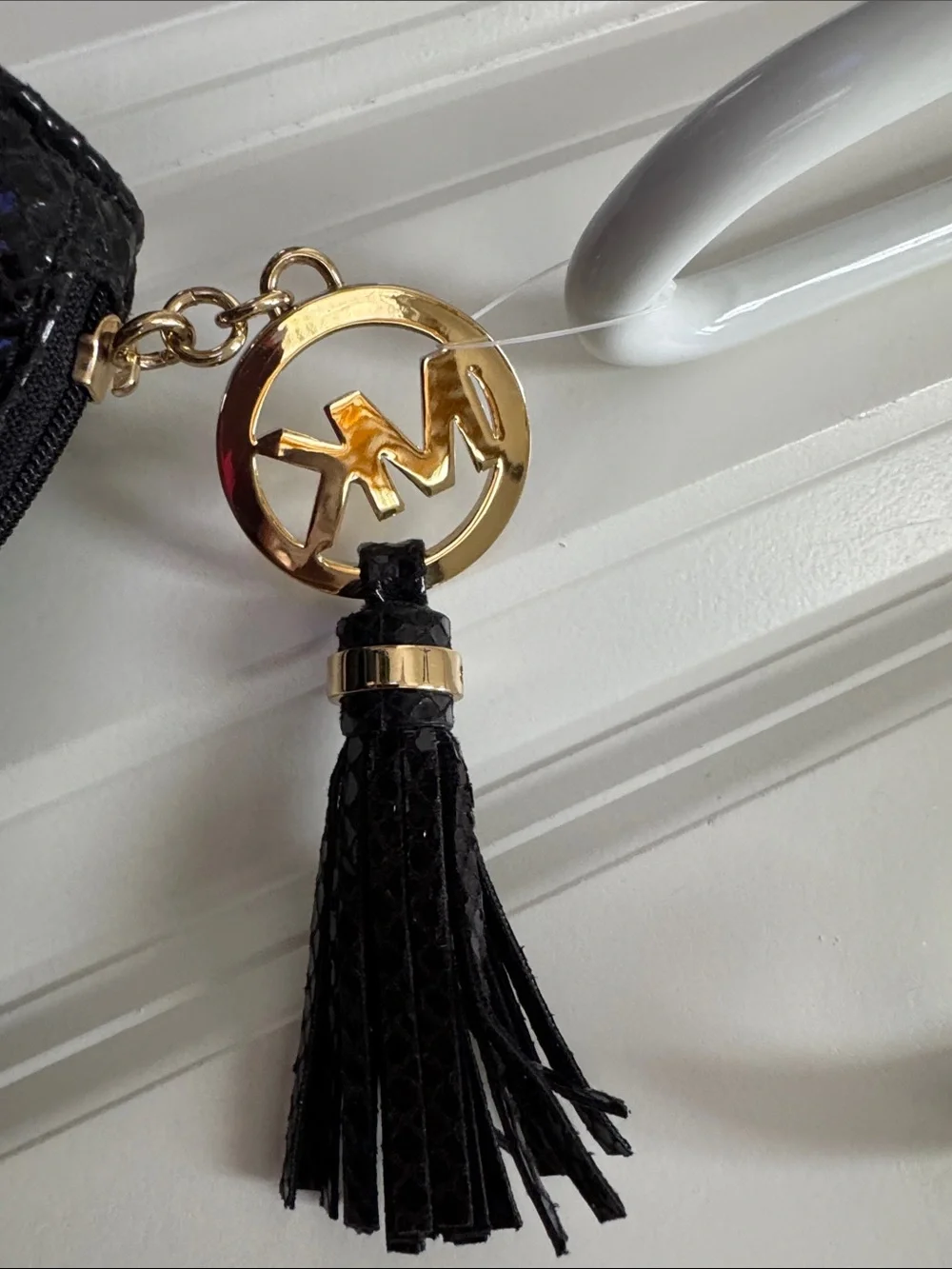 Michael Kors snake embossed